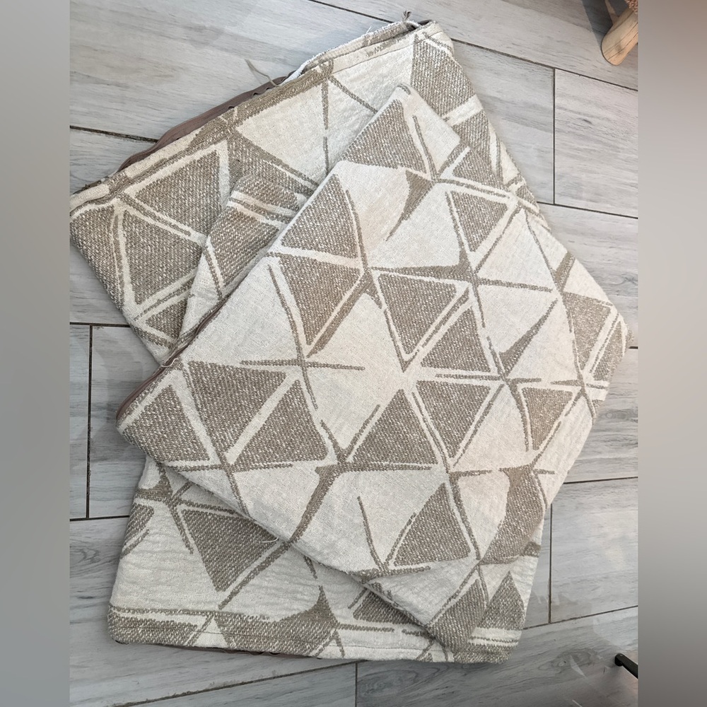 3 - 21"W x 21"D x 6"H Jobrani Dune Design Lab 21" Toss Pillow Covers 🇺🇸 usa